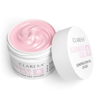 Claresa Rubber Gel Żel Budujący 8 - 90g